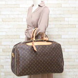 Louis Vuitton Boston Bag Monogram Alize de Poche Brown Women's Men's Canvas