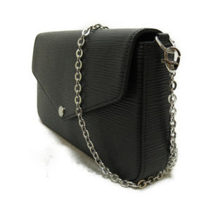 Louis Vuitton Pochette Felice Black Black Epi leather Clutch