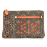 Louis Vuitton Pochette Plat Pouch Monogram Perfo Women's Clutch