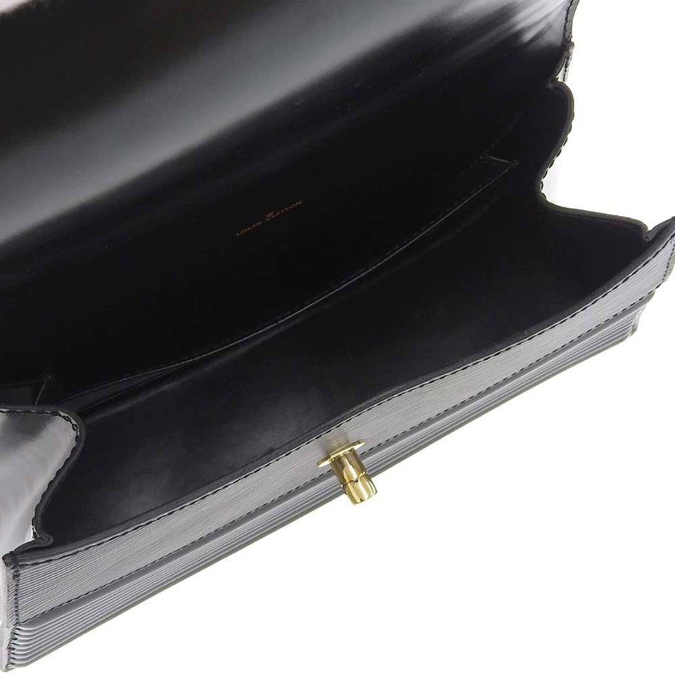 Louis Vuitton Epi Tilsit Handbag Noir Black