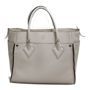 Louis Vuitton On My Side MM2wayShoulder Bag Ivory Mahina Calfskin [cowhide]