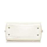 Louis Vuitton Epi Montaigne PM Handbag M5932J White Leather Ladies Louis Vuitton