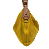 Louis Vuitton Onata GM Monogram Suede Shoulder Bag Vuitton Yellow Ladies