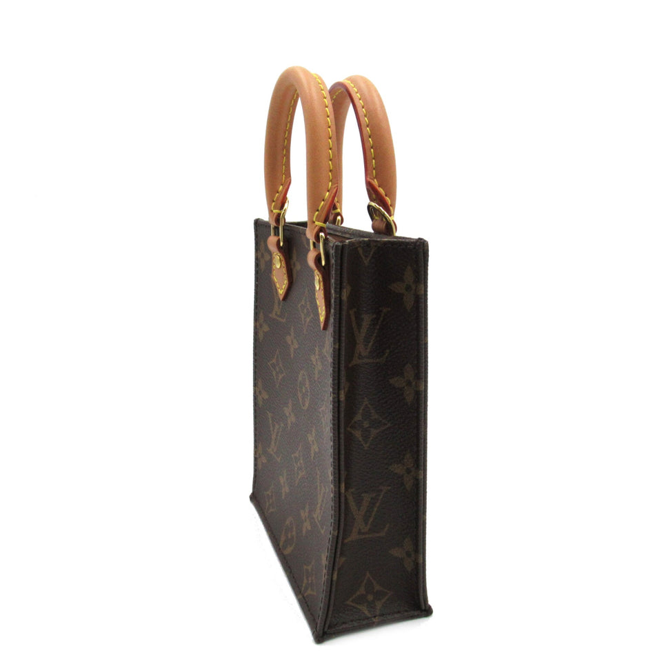 Louis Vuitton Petit Sac Plat Brown Monogram PVC coated canvas Handbag