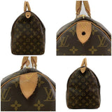 Louis Vuitton Boston Bag Brown Monogram Louis Vuitton Handbag Travel Ladies Men's Business Trip