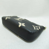 Louis Vuitton Multi Pochette Accessoires Black Monogram empreinte leather Clutch
