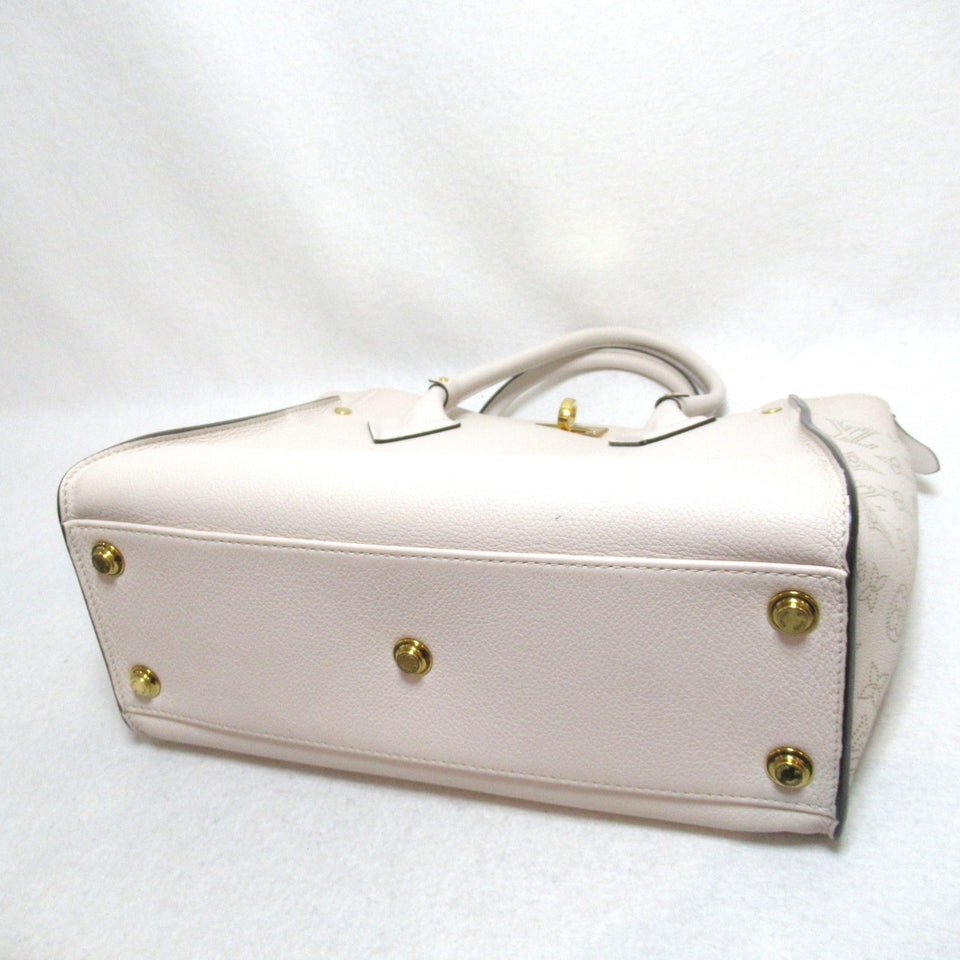 Louis Vuitton On My Side MM2wayShoulder Bag Ivory Mahina Calfskin [cowhide]