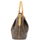 Louis Vuitton Turen PM Monogram Handbag Canvas Women's
