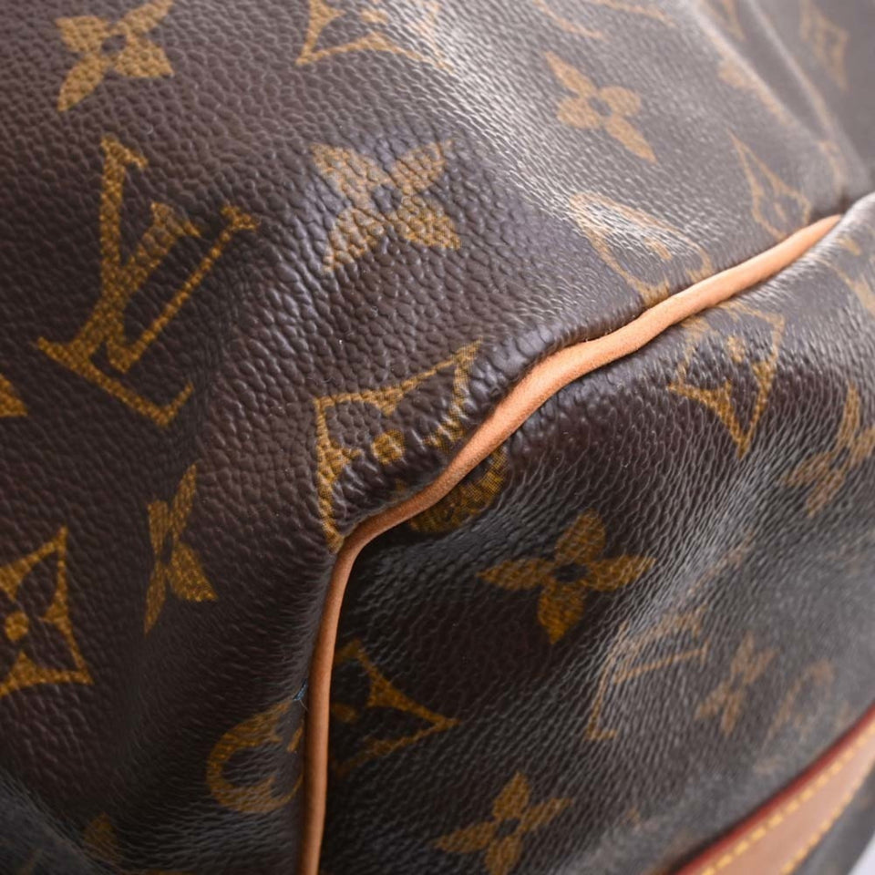 Louis Vuitton Monogram Keepall Bandouliere 55 Handbag Boston Bag Brown Women's
