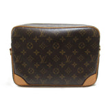 Louis Vuitton Nile Shoulder Bag Brown Monogram PVC coated canvas