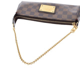 Louis Vuitton Damier Eva Brown Ladies Canvas Shoulder Bag