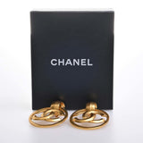 Chanel Cocomark Gold Circle Clip Earrings – Bags Junction