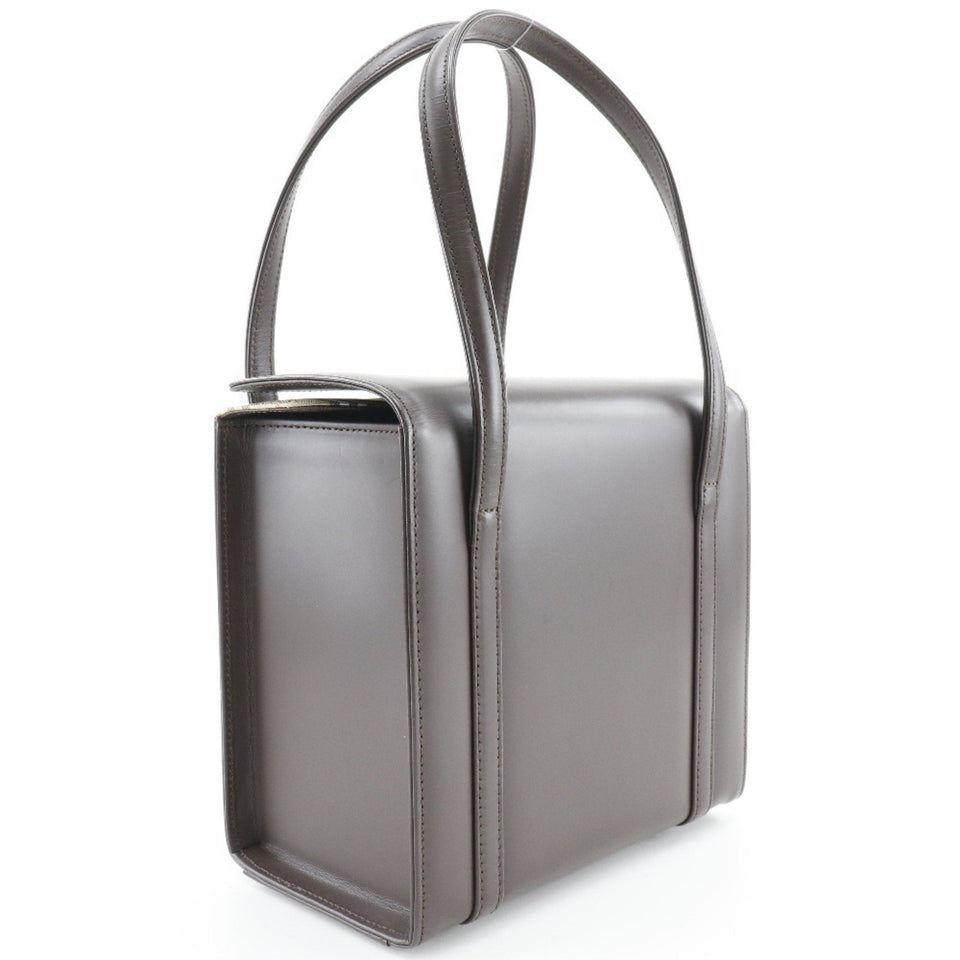 Burberry Brown Leather Handbag ( )