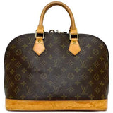 Louis Vuitton Handbag Alma PM Brown Beige Monogram Canvas Nume Ladies