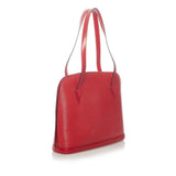 Louis Vuitton Epi Lussac Shoulder Bag Castilian Red Leather Ladies Louis Vuitton