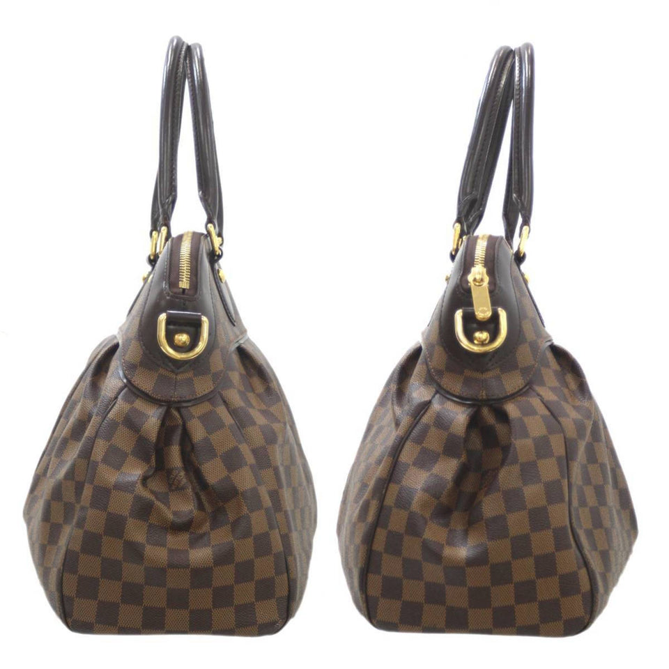 Louis Vuitton Trevi GM 2way Bag handBag shoulder Damier Ebene ES