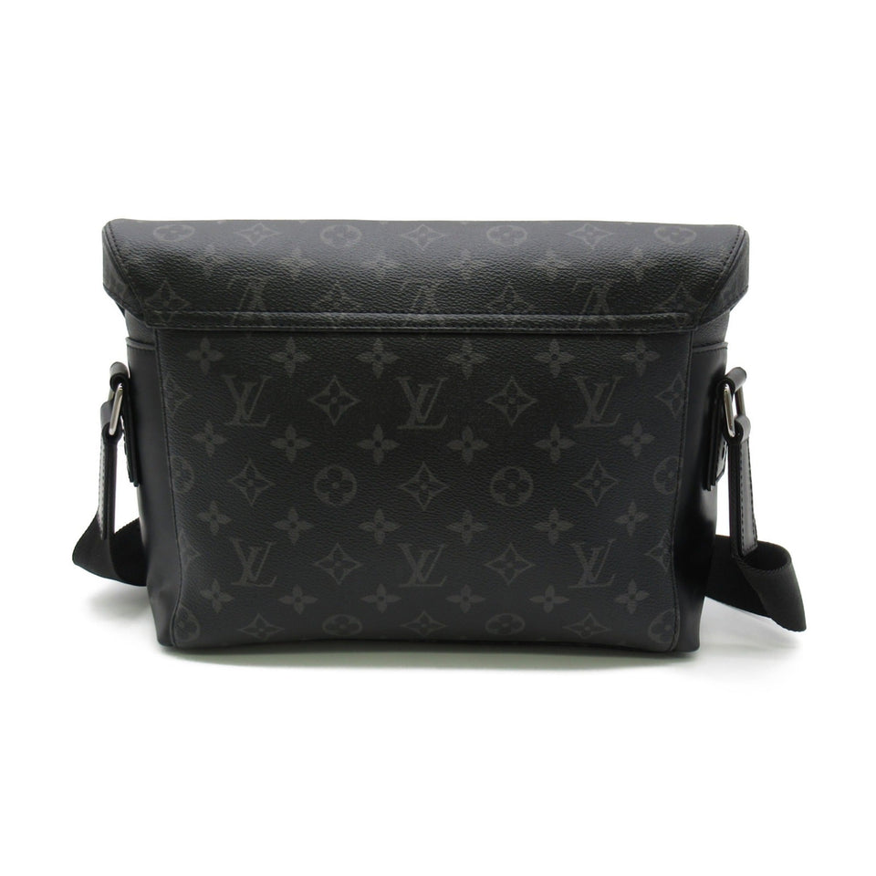 Louis Vuitton Messenger voyage PM Black Monogram eclipse PVC coated canvas Handbag