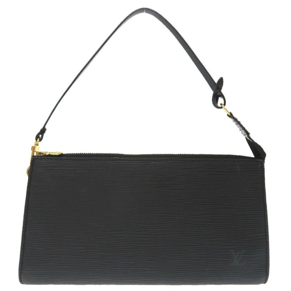 Louis Vuitton Epi Pochette Accessoir Noir Handbag Bag Black