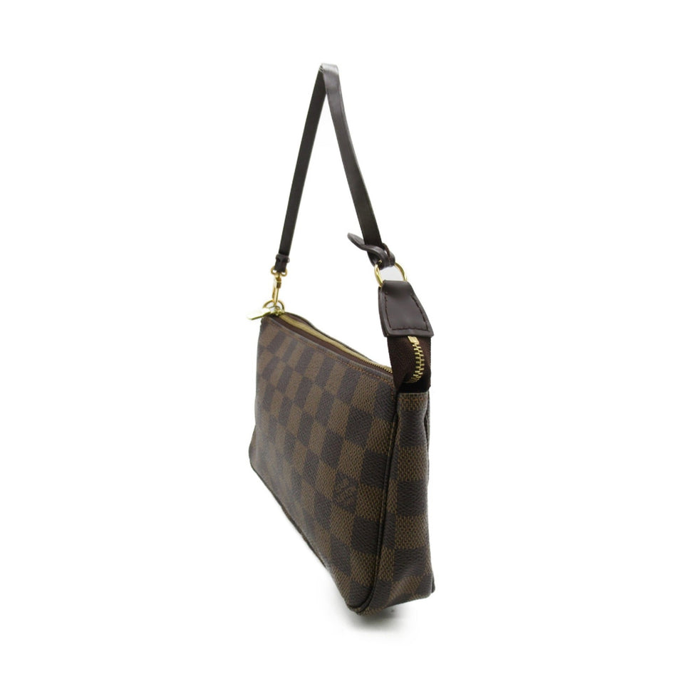 Louis Vuitton Pochette Accessoires Brown Damier PVC coated canvas Clutch