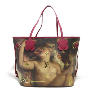 Louis Vuitton Neverfull MM Titian Bordeaux system Masters collection PVC coated canvas Tote