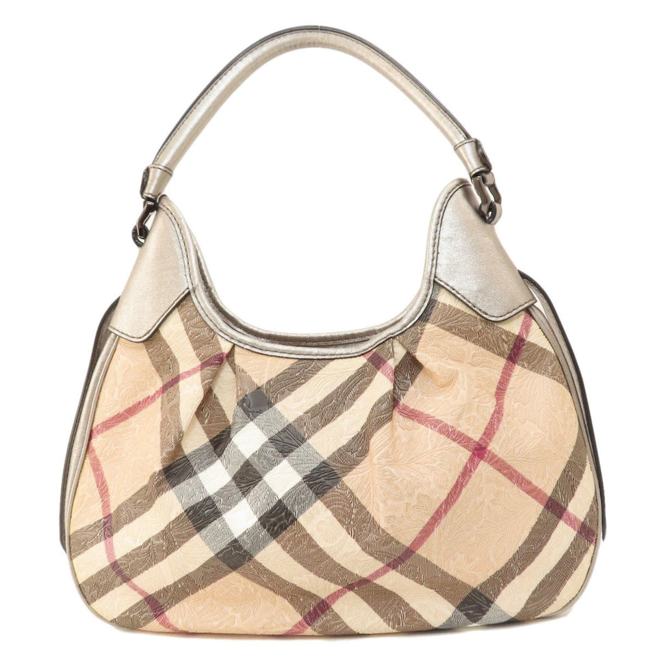 Burberry Beige Pvc Handbag ( )