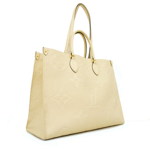 Louis VuittonAuth Monogram Empreinte 2way Bag On The Go GM Women's