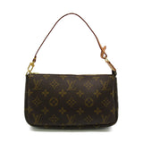 Louis Vuitton Pochette Accessoires Brown Monogram PVC coated canvas Clutch