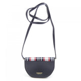 Burberry Black Multi-Color Red Color White Handbag Pochette Shoulder Bag ( )