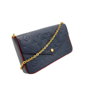 Louis Vuitton Pochette Felicie Shoulder Bag Women's Men's Leather