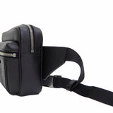 Louis Vuitton Bumback Outdoor Body Bag Taiga Black Waist Pouch Men's