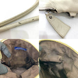 Burberry Blue Label Ivory White Leather Pochette Shoulder Bag ( )