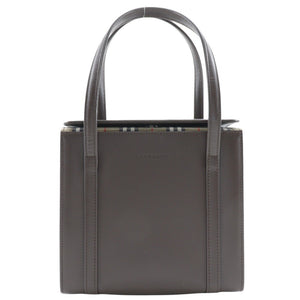 Burberry Brown Leather Handbag ( )