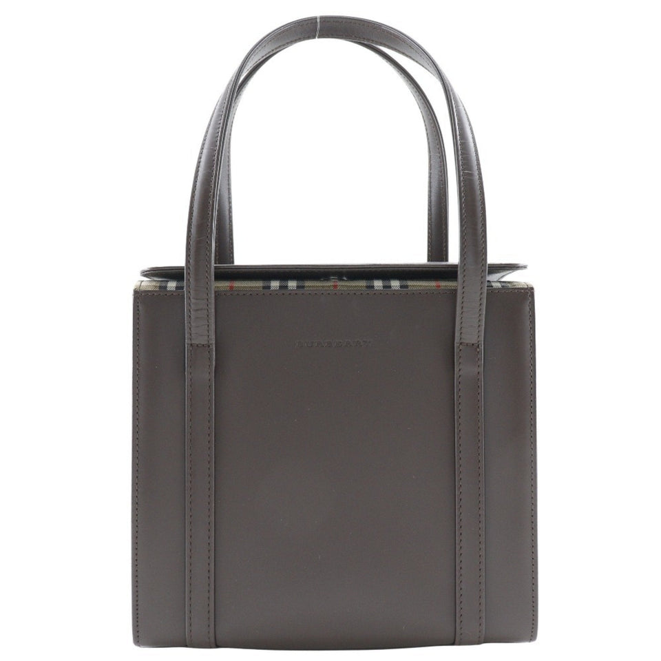 Burberry Brown Leather Handbag ( )