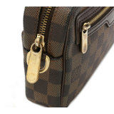 Louis Vuitton Damier Pochette Bie Macau Second Bag Clutch Handbag