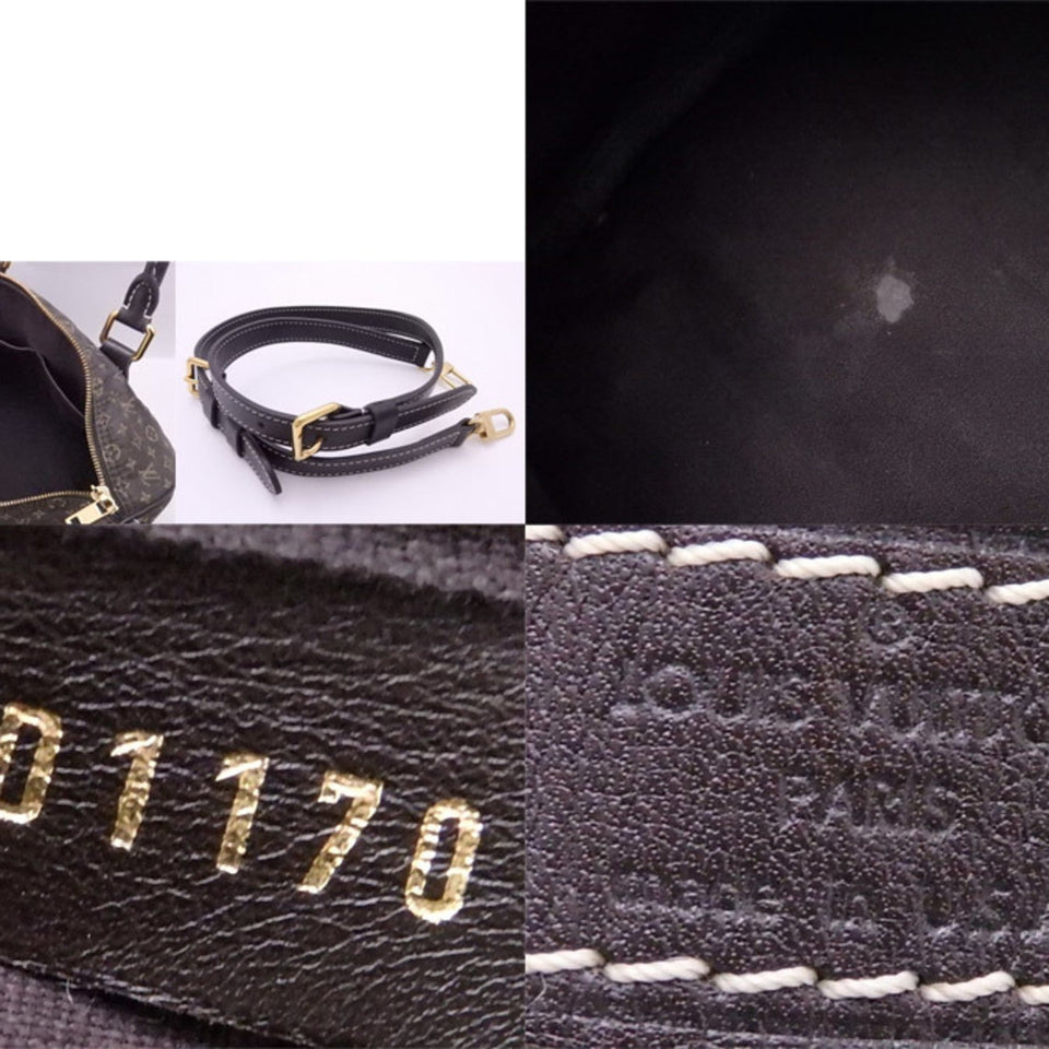 Louis Vuitton 2Way Bag Monogram Ideal Bandolier 30 Brown Canvas Leather Handbag Shoulder Women's Men's