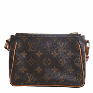 Louis Vuitton Monogram Vivacite PM Shoulder Bag Brown Women's