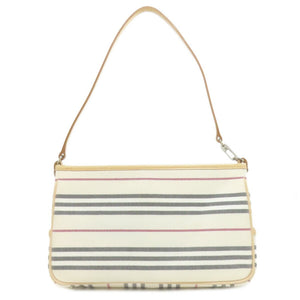 Burberry Beige Canvas Handbag ( )