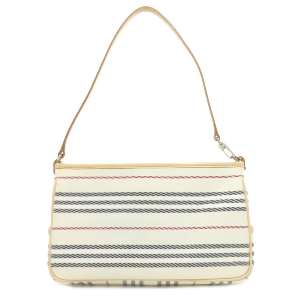 Burberry Beige Canvas Handbag ( )