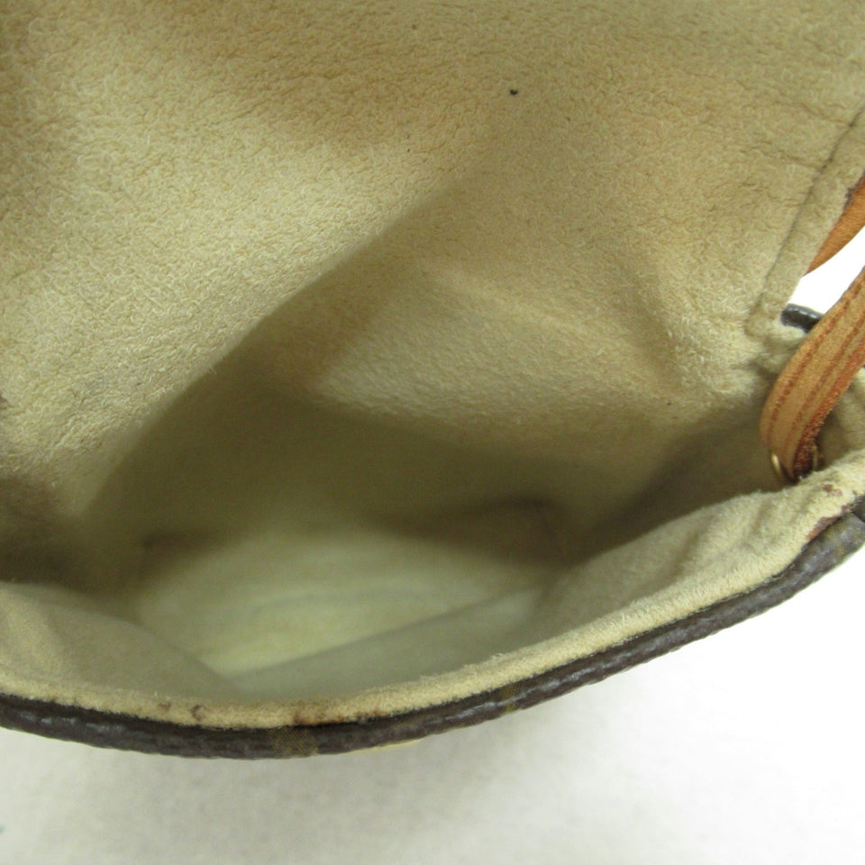 Louis Vuitton Pochette Cancoon Brown Monogram PVC coated canvas Clutch