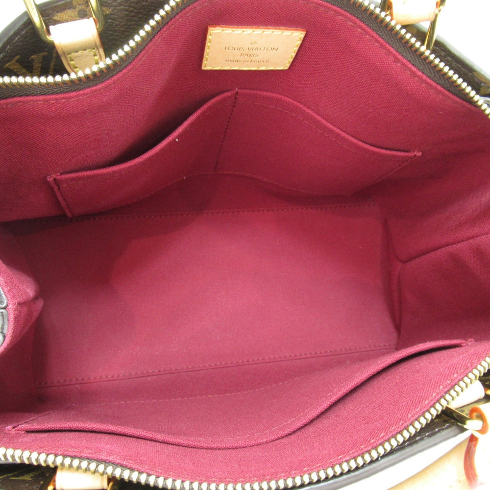 Louis Vuitton Petit Palais PM Shoulder Bag Brown Monogram PVC coated canvas