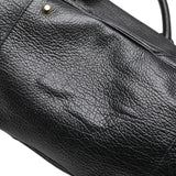 Burberry Black Leather Shoulder Bag Tote Bag ( )