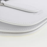 Burberry White Leather Shoulder Bag ( )