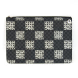 Louis Vuitton Damier Graphite Pochette Joule GM Christopher Nemes Men's Clutch Bag Damier Graphite