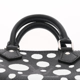 Louis Vuitton Monogram Nano Yayoi Kma Collaboration Black White Women's Implant [Dot] Shoulder Bag