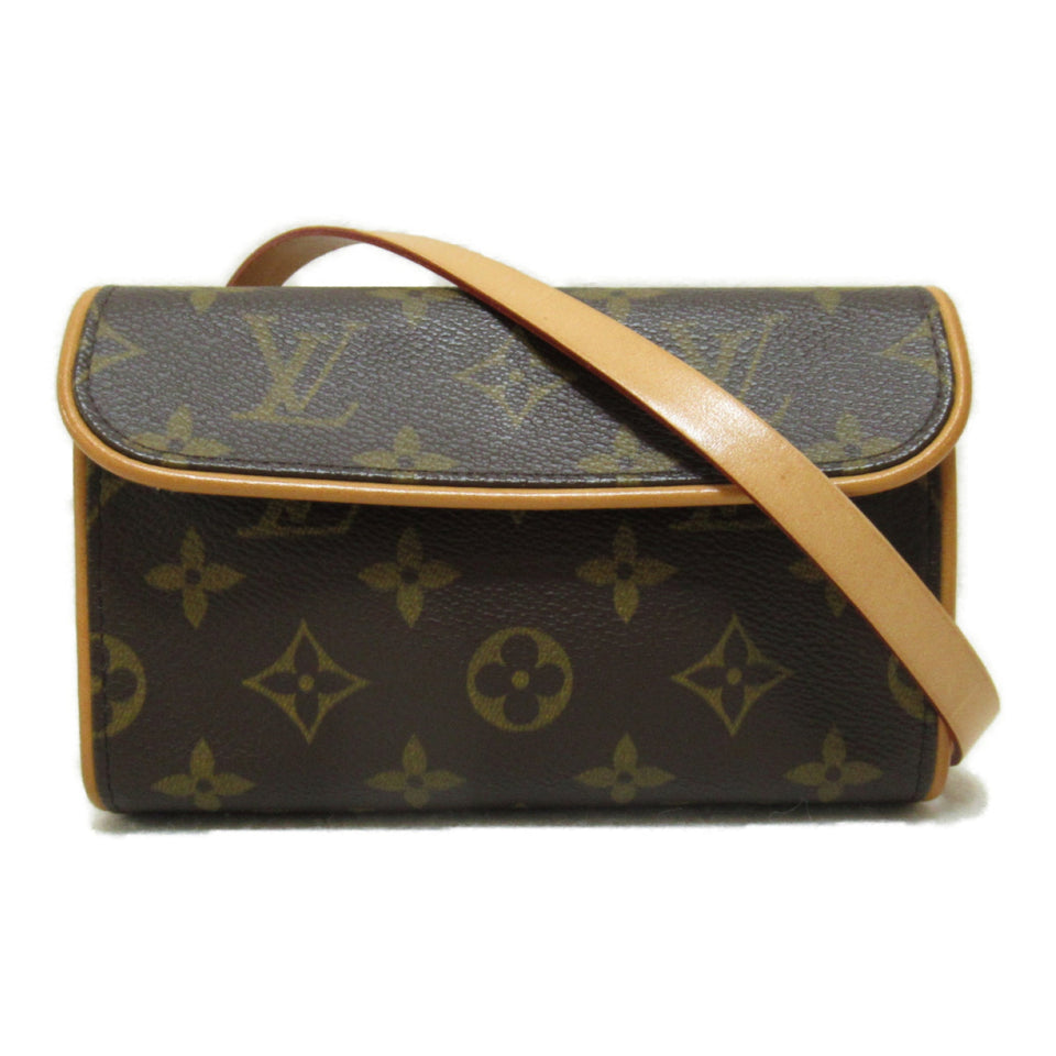 Louis Vuitton Pochette Florentine Brown Monogram PVC coated canvas Clutch