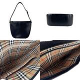 Burberry Black Leather Shoulder Bag ( )