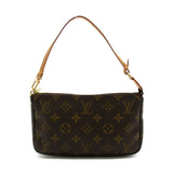 Louis Vuitton Pochette Accessoires Accessory Pouch Brown Monogram PVC coated canvas Clutch