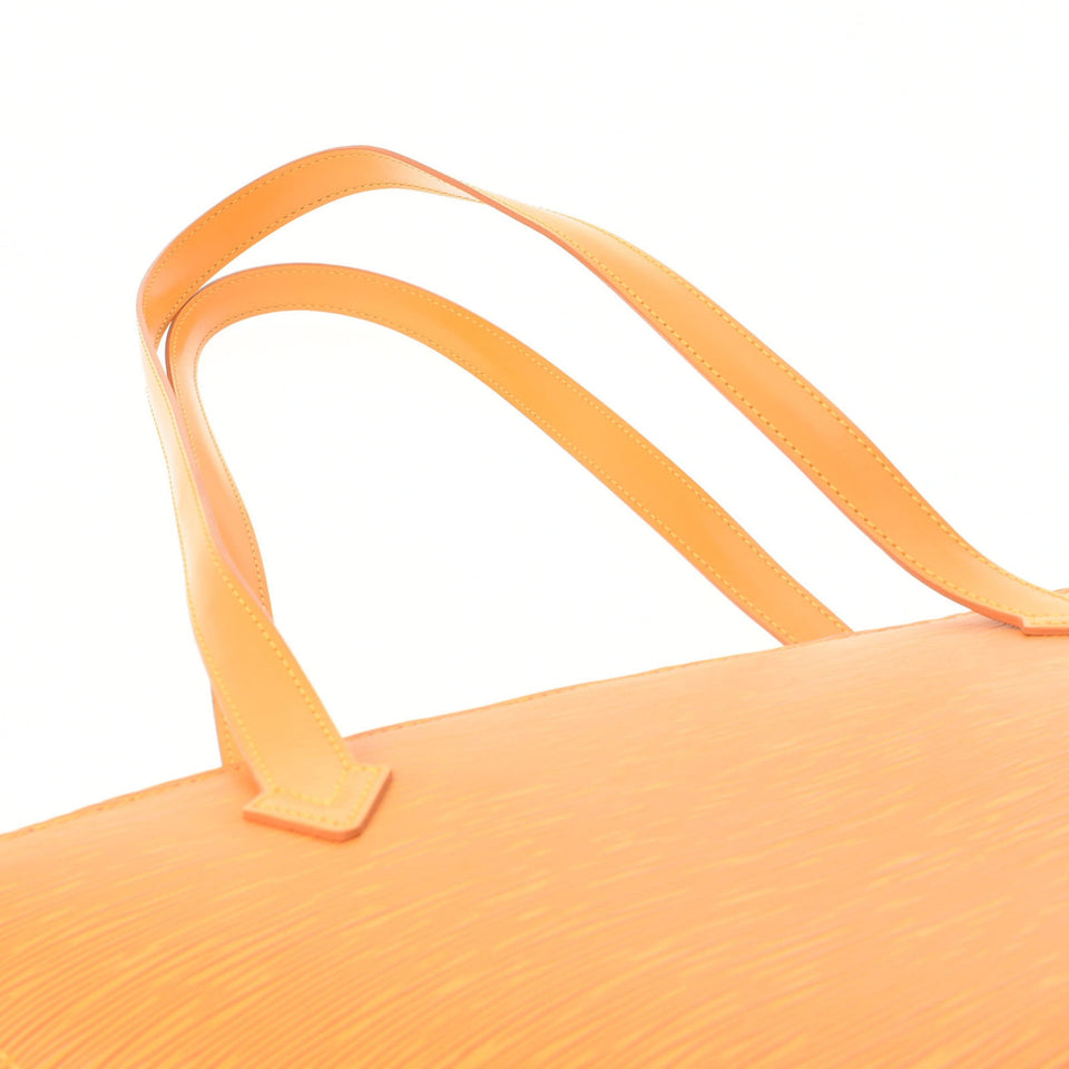 Louis Vuitton Epi San Jack Poignier Long Yellow Ladies Leather Shoulder Bag