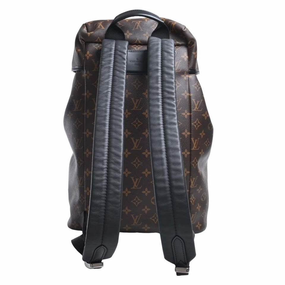 Louis Vuitton Monogram Macassar Backpack Rucksack Brown Women's