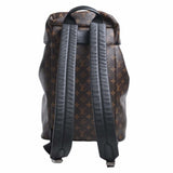 Louis Vuitton Monogram Macassar Backpack Rucksack Brown Women's